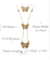 Gold 18K überzog Edelstahl-Schmuck-Doppelkette-Rosa Zircon-Schmetterlings-hängende Zusatz-Halsketten